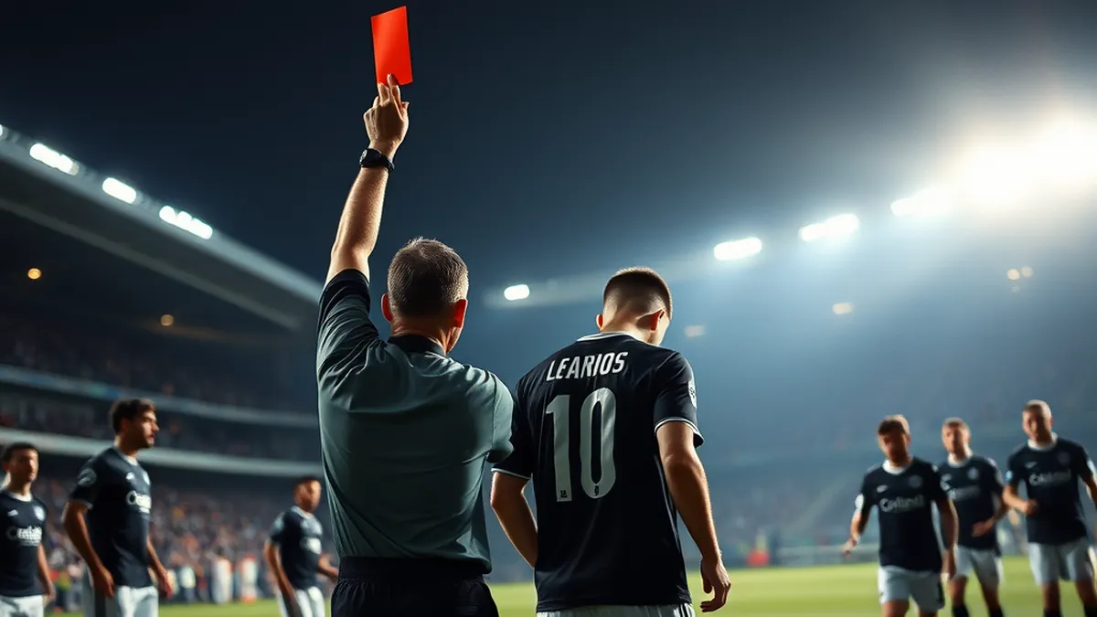 Atletico Mineiro jogador expulso por agressão em amistoso